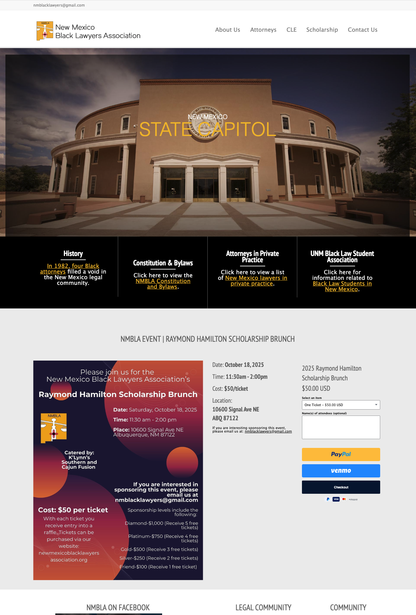 NM Black Lawyers Association Website