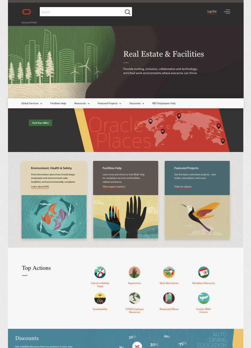 Oracle Real Estate Facilities